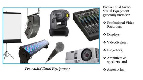 Audio-visual equipment supplier